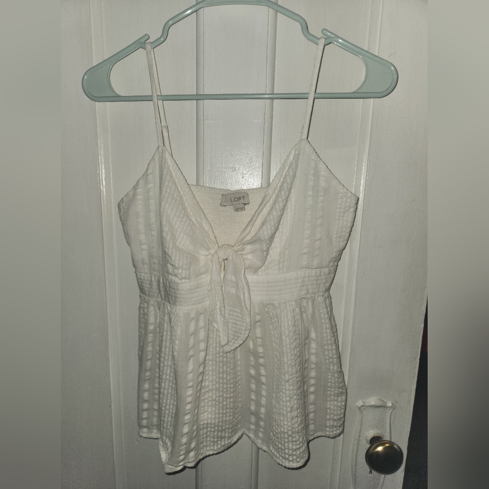 White Tank Top